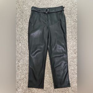 LOFT faux leather pants
